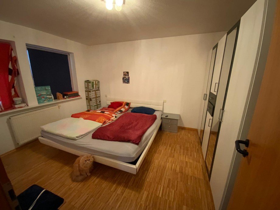 Schlafzimmer Dachgeschosswohnung Mosbach