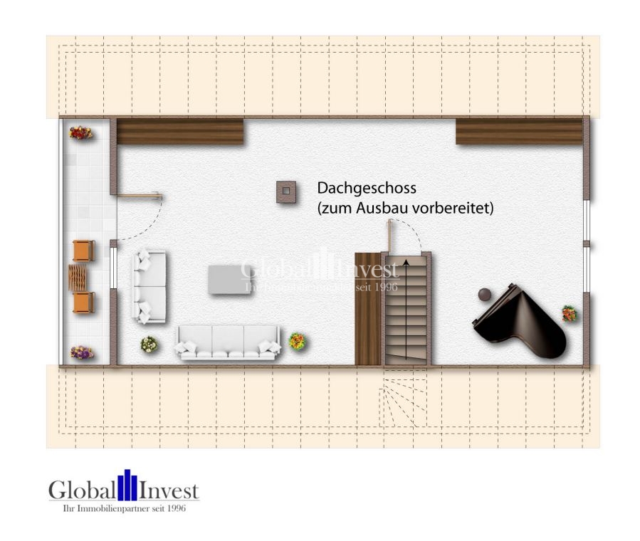 Dachgeschoss Einfamilienhaus Lobbach / Waldwimmersbach