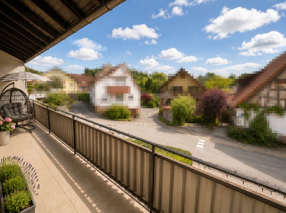 Balkon Erdgeschoss Einfamilienhaus Aglasterhausen / Michelbach