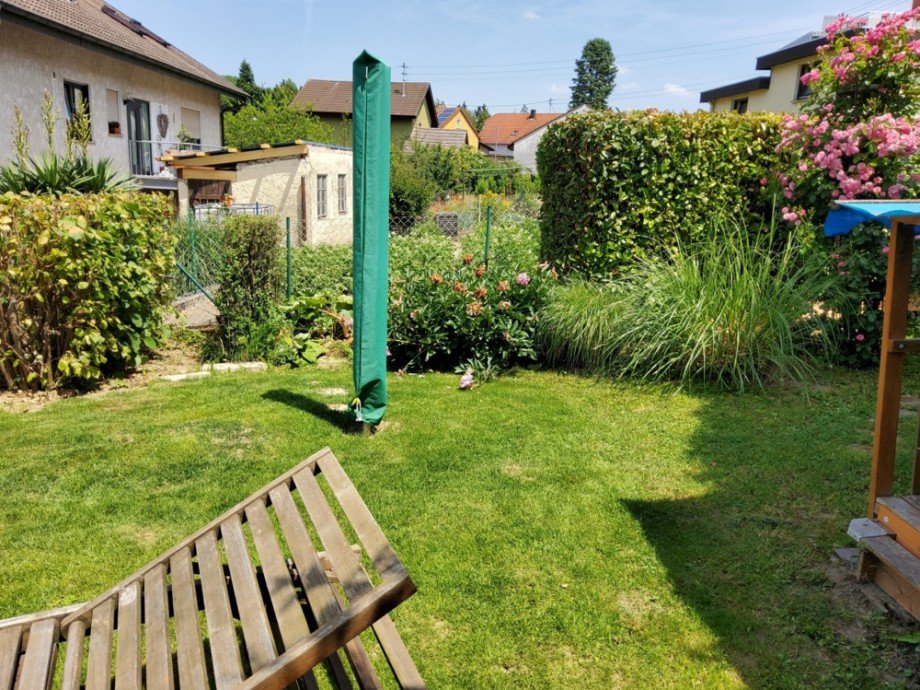 Garten Doppelhaush�lfte Sinsheim / Hoffenheim