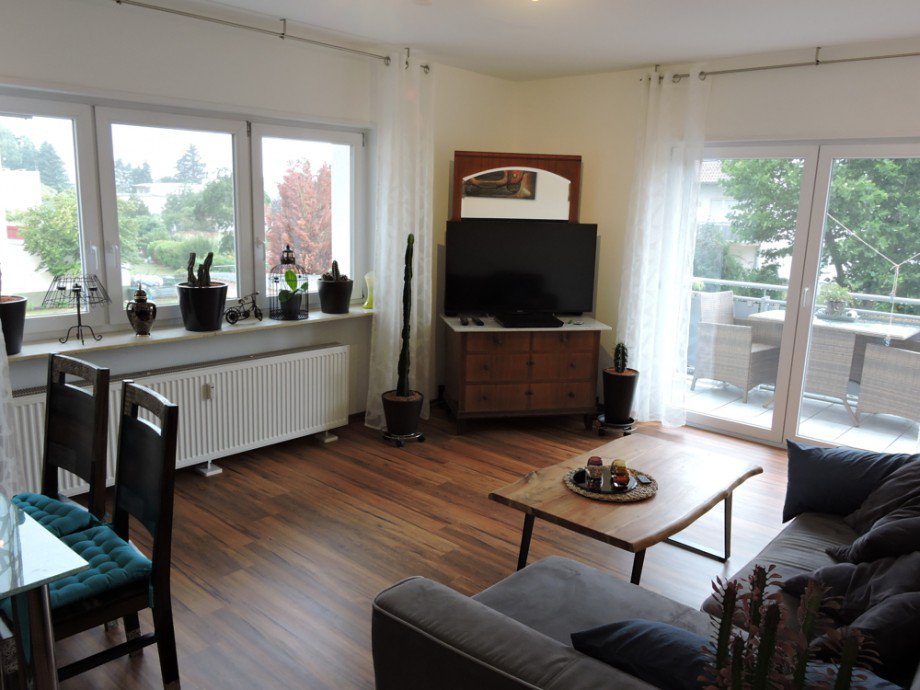 Wohnzimmer Etagenwohnung Reilingen