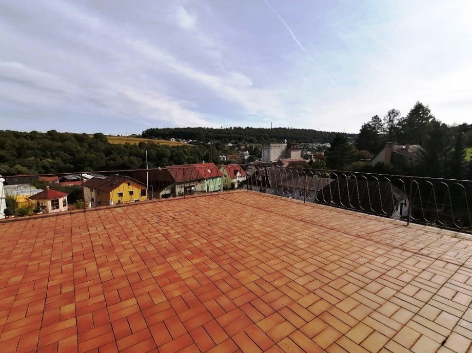 Blick von der Terrasse Einfamilienhaus Billigheim