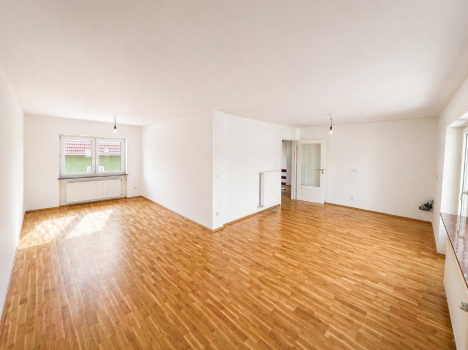 Wohnzimmer Obergeschoss Einfamilienhaus Sinsheim / Steinsfurt