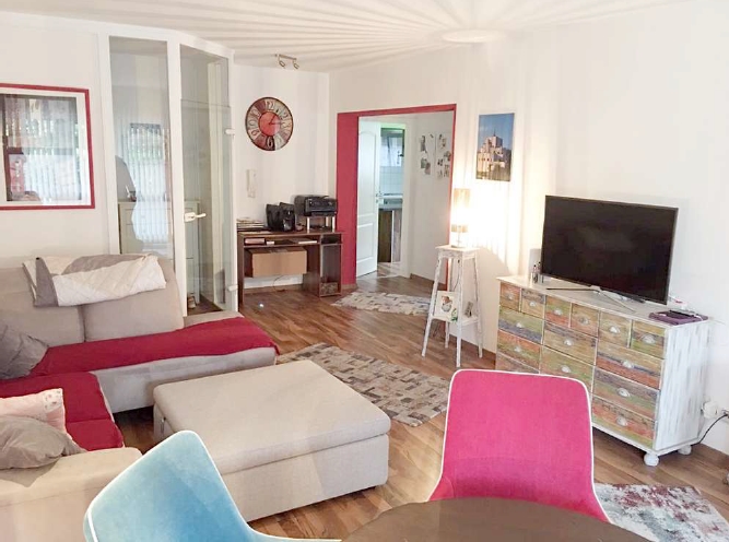 Wohnzimmer Erdgeschosswohnung Sinsheim / Rohrbach