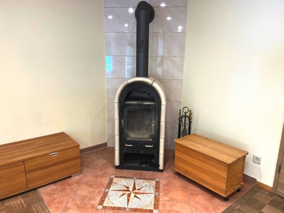 Kaminofen Wohnzimmer Doppelhaush�lfte M�hlhausen