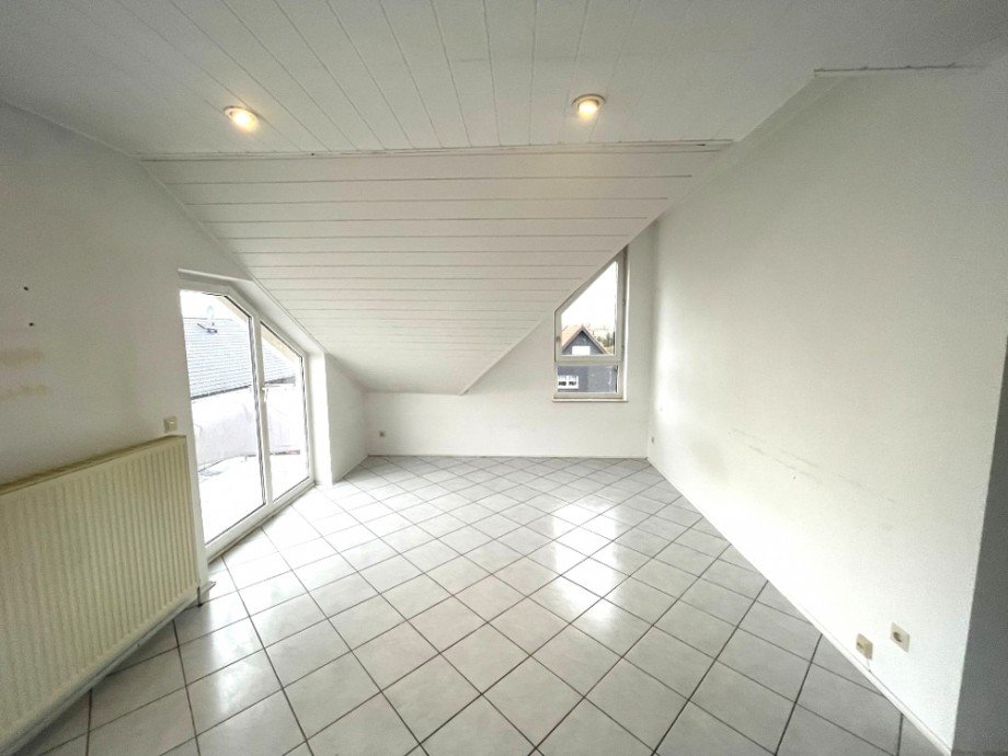 Wohnzimmer Dachgeschosswohnung Angelbachtal / Michelfeld