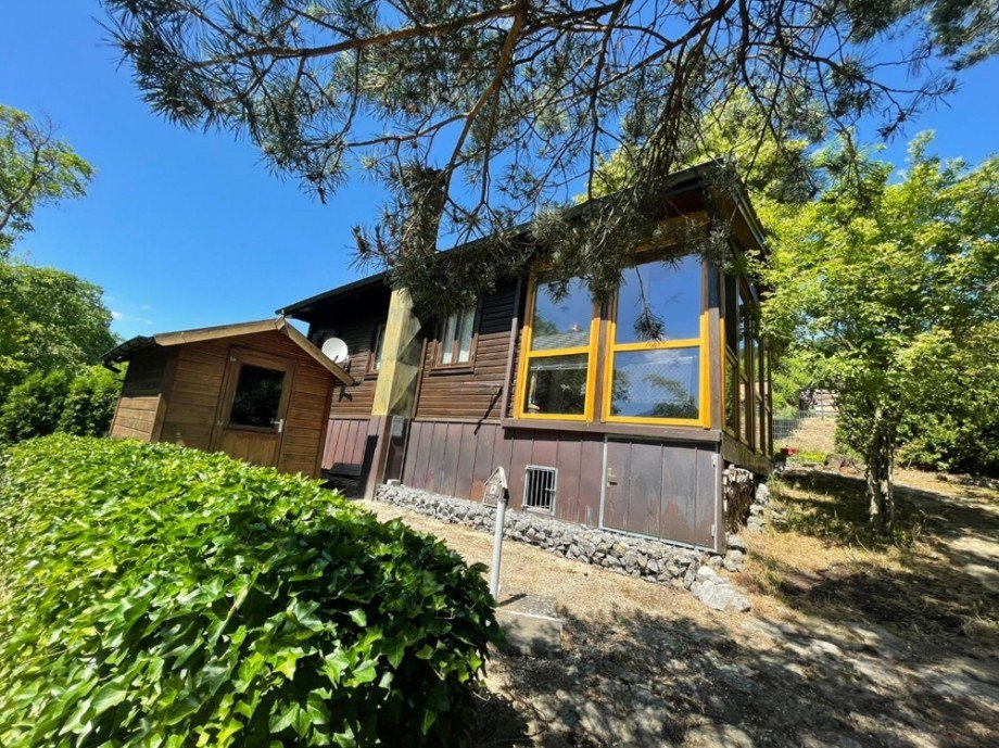 Gartenansicht Ferienhaus Bretzfeld / Geddelsbach