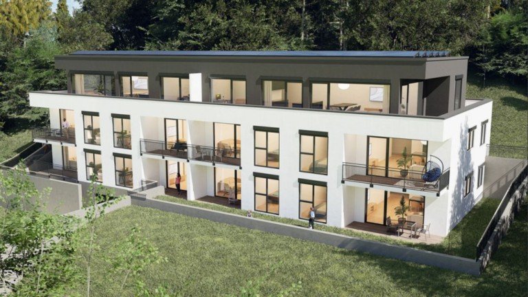 Ansicht Sinsheim Erdgeschosswohnung GLOBAL INVEST IMMOBILIEN SINSHEIM | Barrierefreie 3 Zimmer-Erdgeschosswohnung mit Terrasse und Gartenanteil in Sinsheim