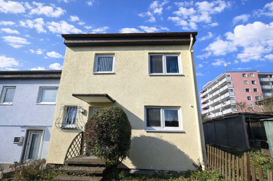 Ansicht Reihenendhaus Sinsheim