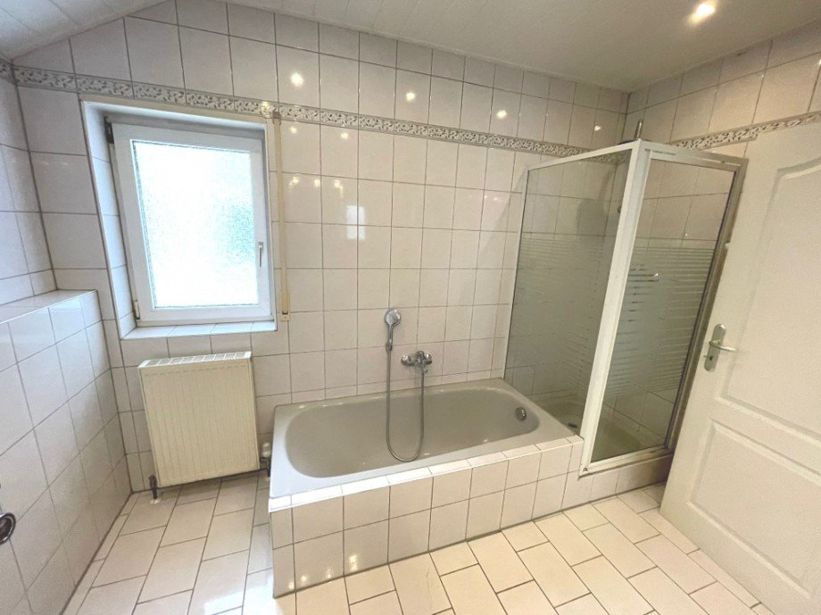 Badezimmer Dachgeschosswohnung Angelbachtal / Michelfeld
