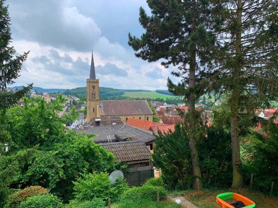 Fernblick Erdgeschosswohnung Sinsheim / Hoffenheim