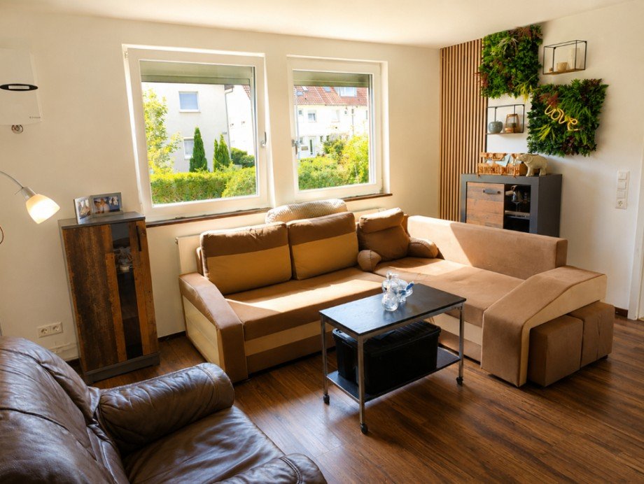 Wohnzimmer Erdgeschosswohnung Offenau