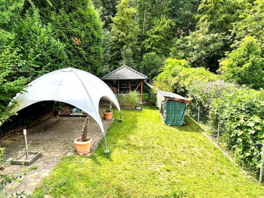 Garten Doppelhaush�lfte M�hlhausen