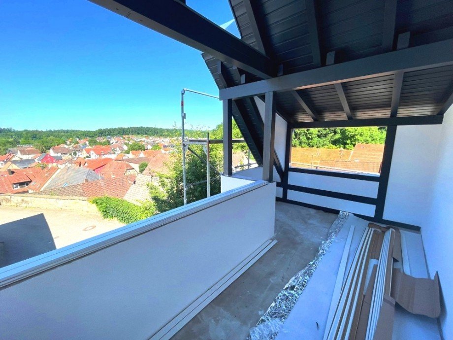 Balkon Maisonettewohnung Sinsheim / Hilsbach