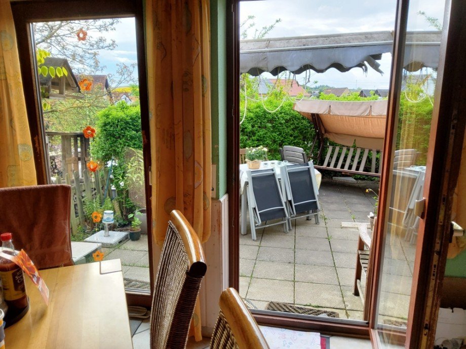 Terrasse Doppelhaush�lfte Sinsheim / Hoffenheim