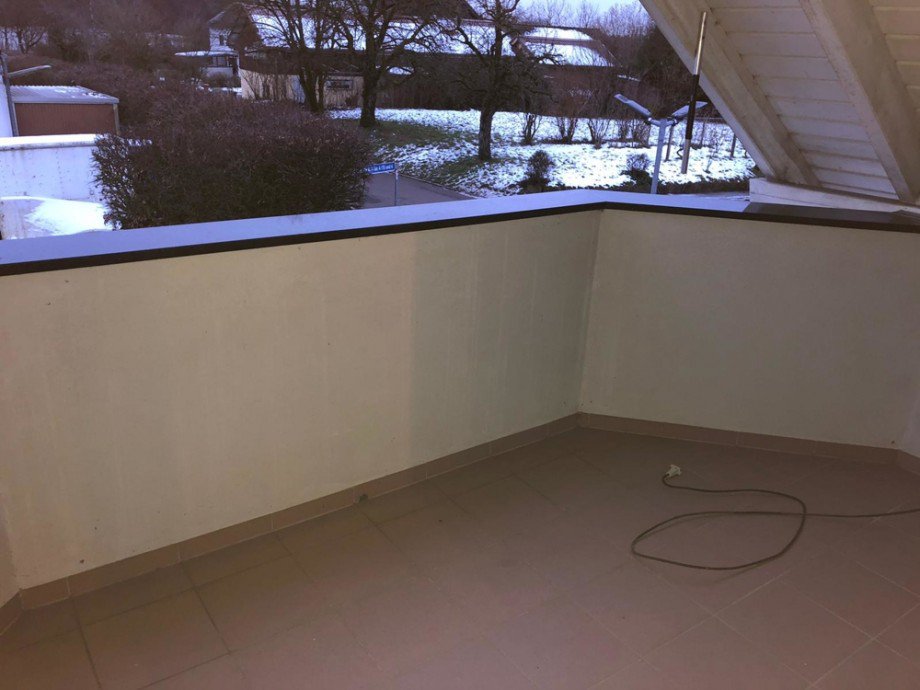 Balkon Esszimmer Dachgeschosswohnung Waibstadt / Daisbach