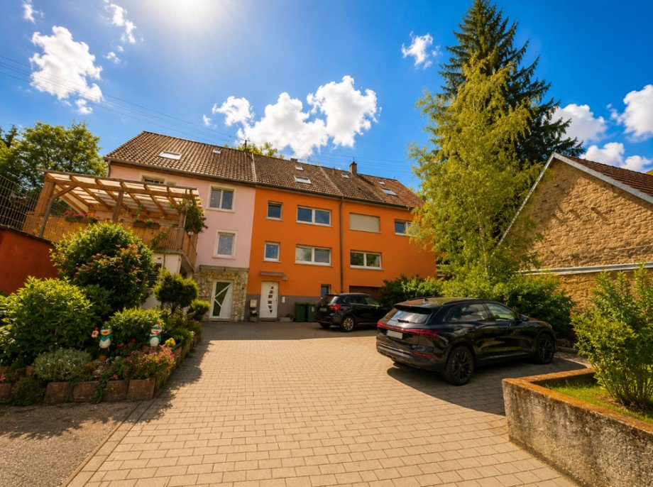 Stra�enansicht Einfamilienhaus Sinsheim / Waldangelloch