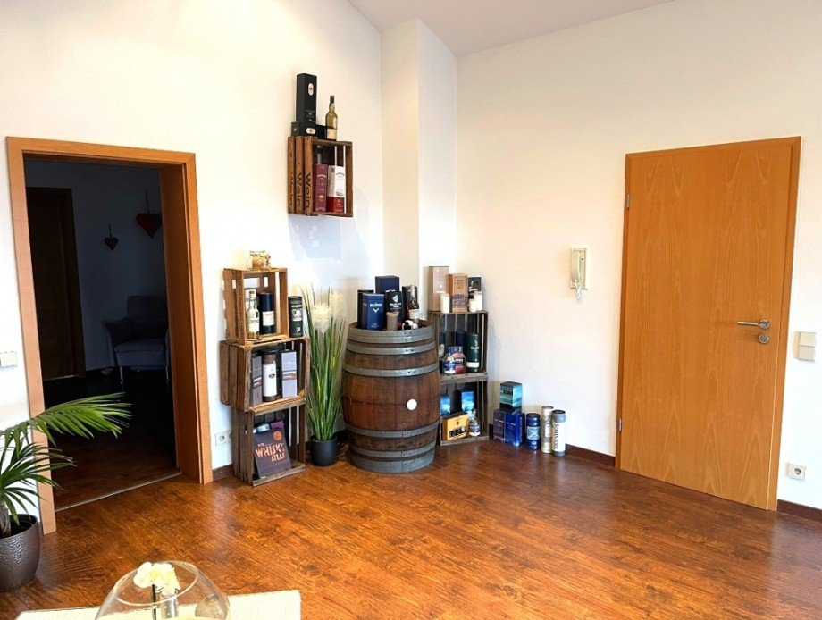 Wohnzimmer Dachgeschosswohnung Sinsheim / Eschelbach