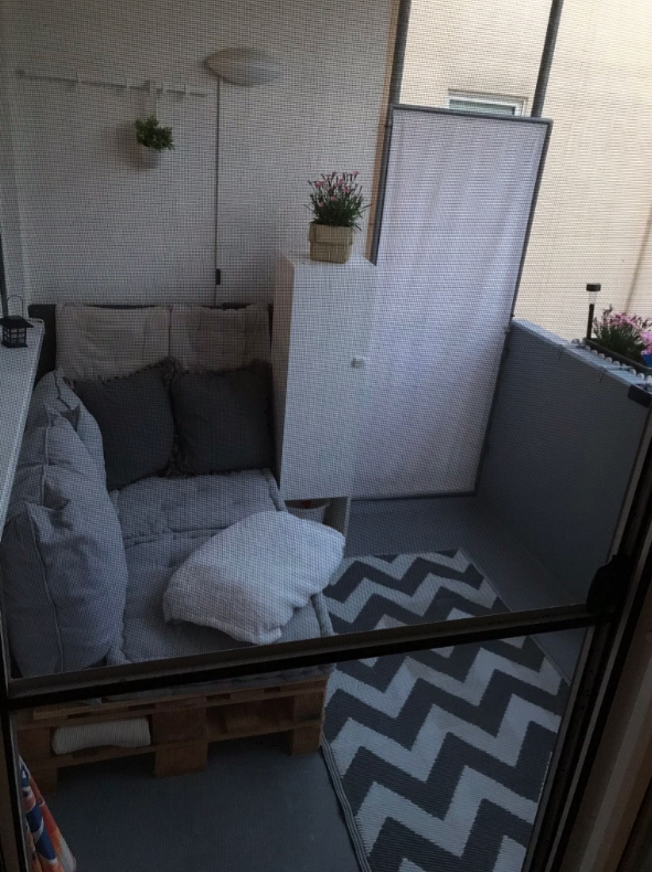 Balkon Etagenwohnung Ketsch