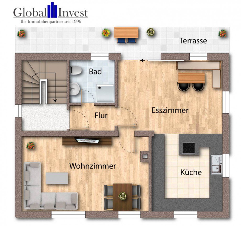 Erdgeschoss Einfamilienhaus Forchtenberg / Wei�bach
