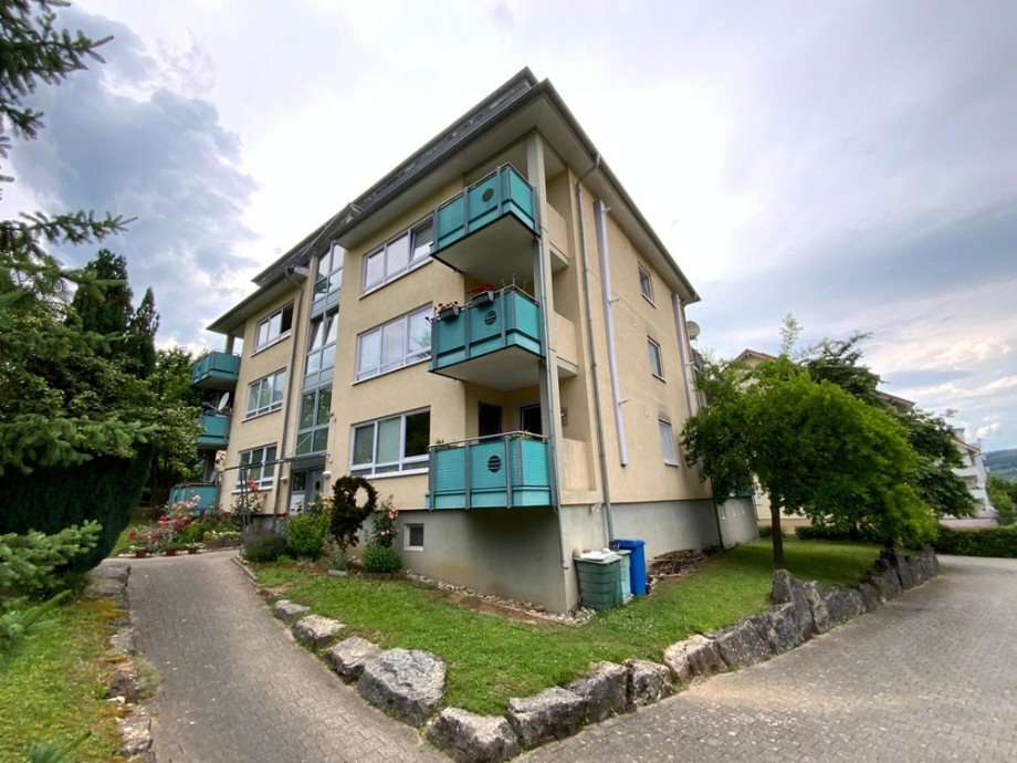 Hausansicht Dachgeschosswohnung Mosbach