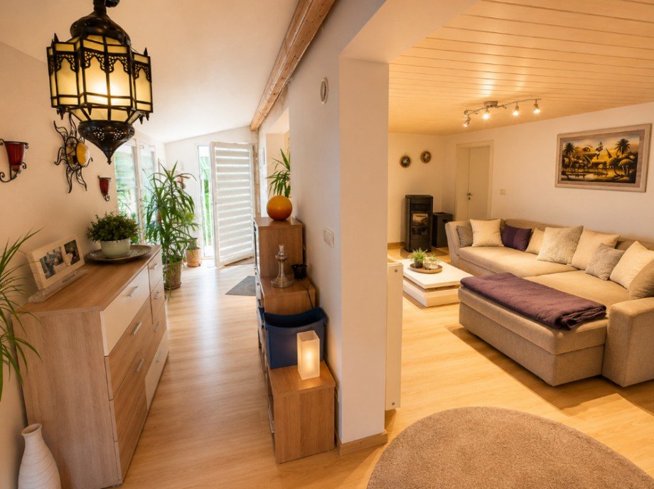Wohnzimmer Einfamilienhaus Sinsheim / Waldangelloch