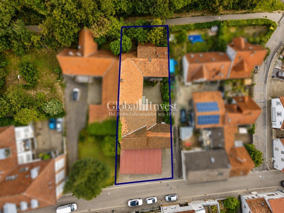 Luftaufnahme Einfamilienhaus Wiesloch