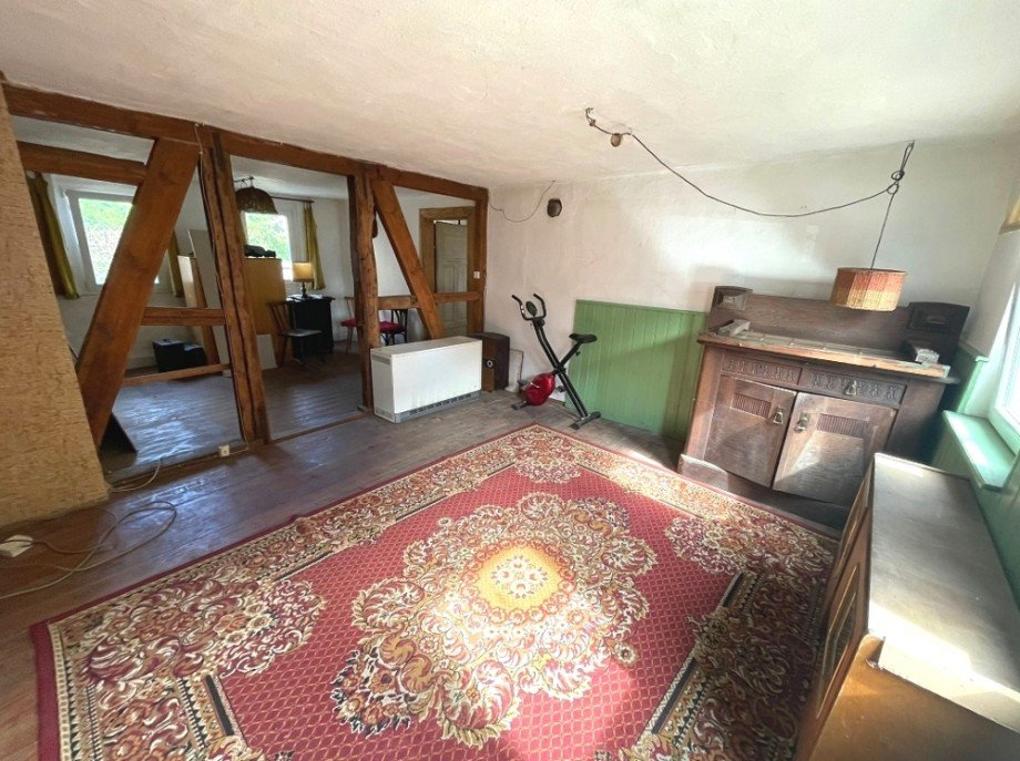 Wohnzimmer Doppelhaush�lfte Obrigheim / Asbach