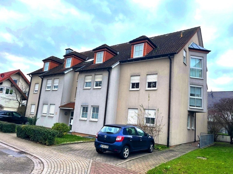 Stra�enansicht Erdgeschosswohnung Reilingen