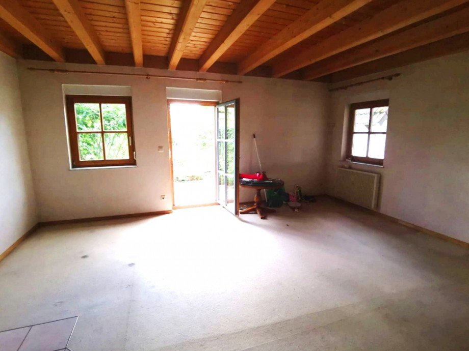Wohnzimmer EG Doppelhaush�lfte Gundelsheim