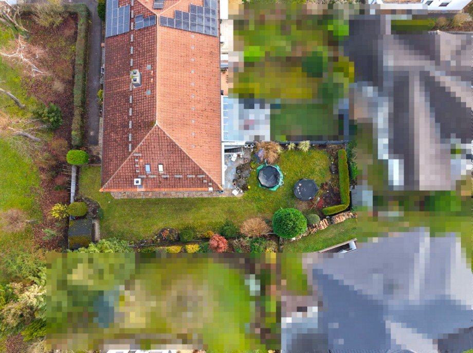 Luftbild Reihenendhaus Sinsheim