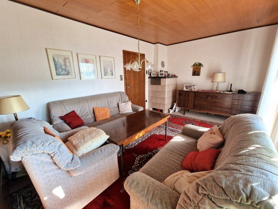 Wohnzimmer EG Einfamilienhaus Mosbach
