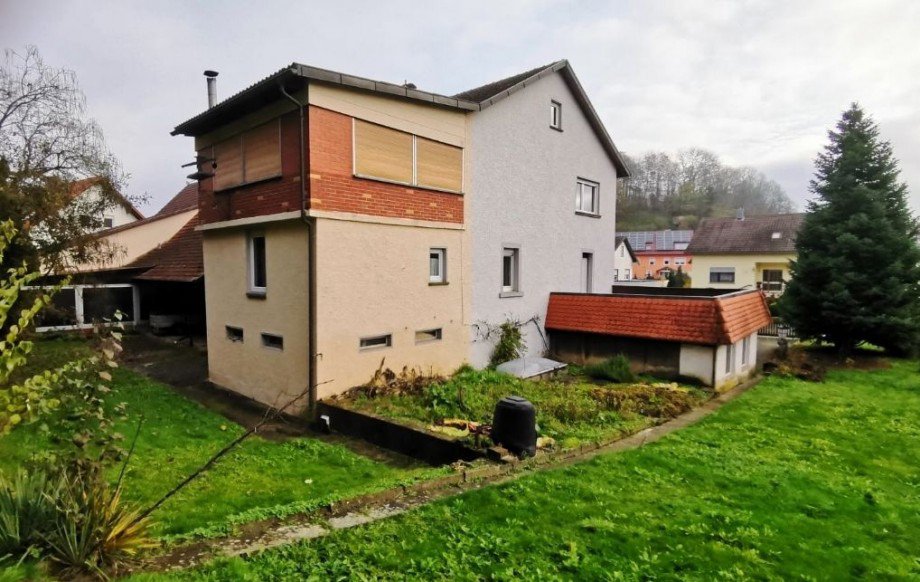 R�ckansicht.png Einfamilienhaus Billigheim-Waldm�hlbach