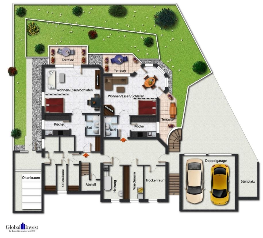 Grundriss Untergeschoss.png Mehrfamilienhaus Leimen