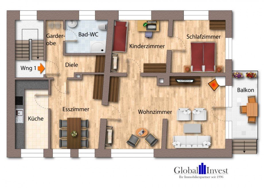 Erdgeschoss Einfamilienhaus Sinsheim / Waldangelloch