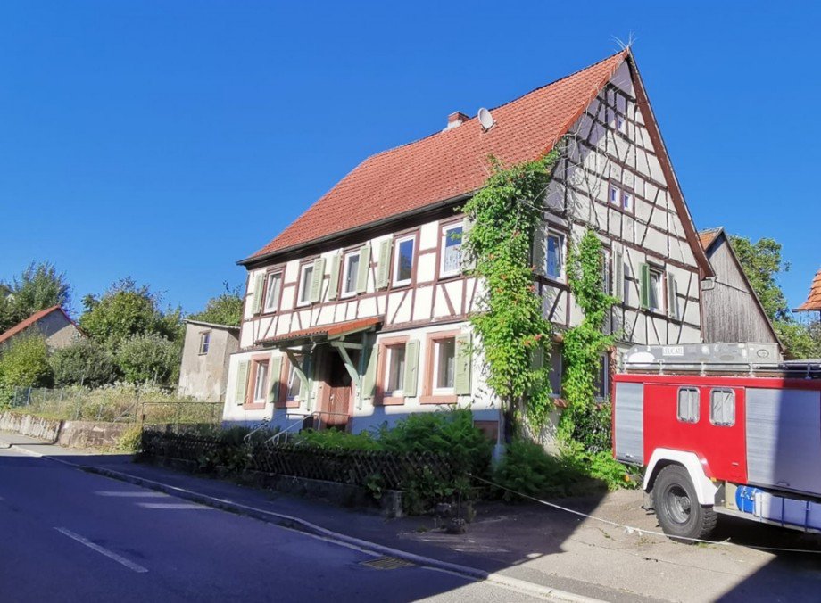 Hausansicht Bauernhaus Schefflenz / Oberschefflenz