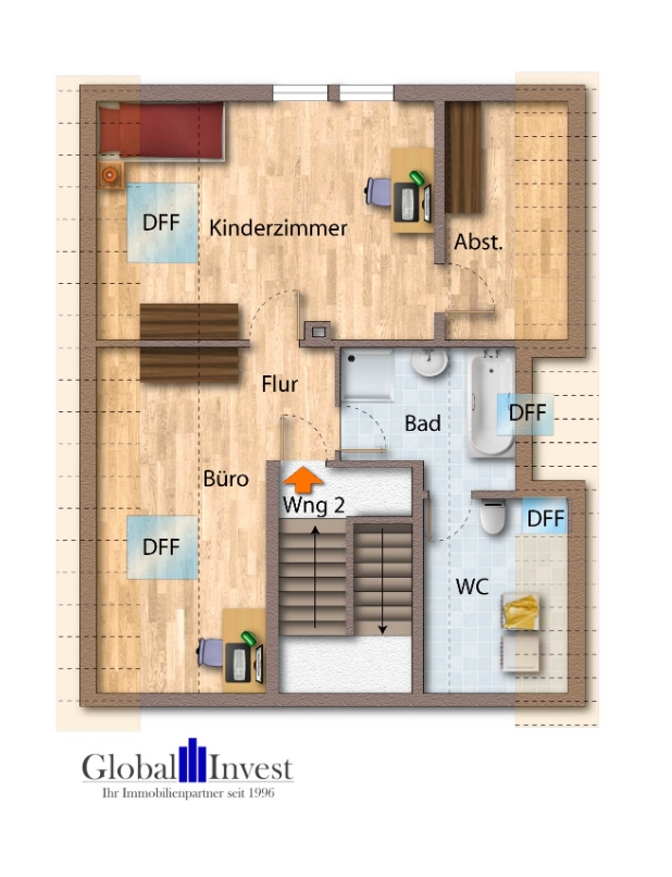 Dachgeschoss Zweifamilienhaus Heilbronn / Frankenbach