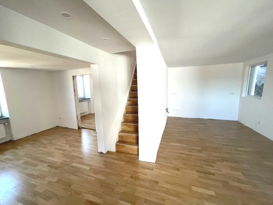 Wohnzimmer Maisonettewohnung Sinsheim / Hilsbach