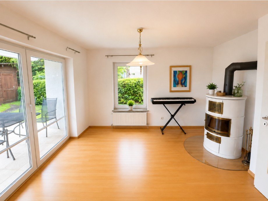 Wohnzimmer Doppelhaush�lfte Sinsheim