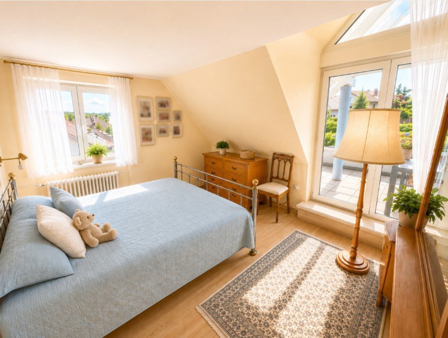 Schlafzimmer Einfamilienhaus Flein