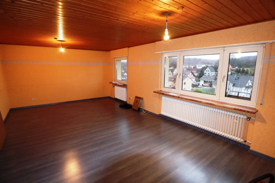 Wohnzimmer Doppelhaush�lfte Zuzenhausen