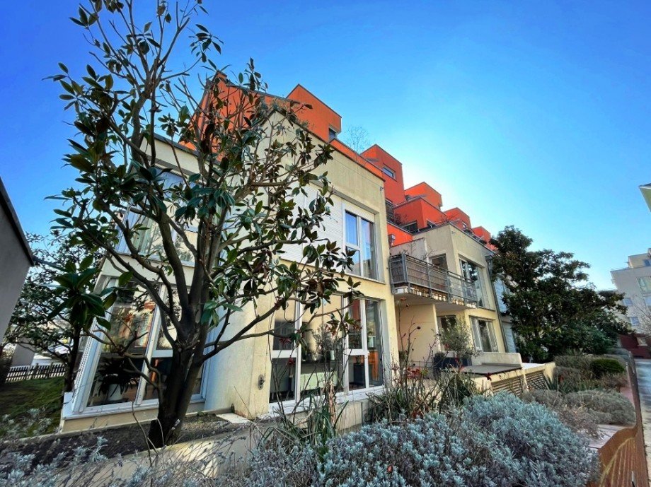Gartenansicht Etagenwohnung Heidelberg / Rohrbach