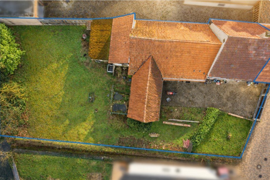 Luftbild Doppelhaush�lfte M�hlhausen