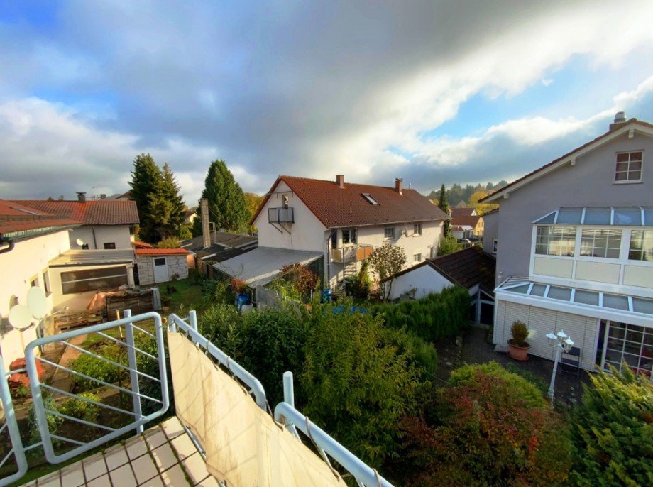 Ausblick Erdgeschosswohnung Waibstadt