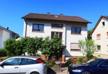 Stra�enansicht GLOBAL INVEST SINSHEIM | Tolles Einfamilienhaus mit Einliegerwohnung und sch�nem Garten in Neckarelz