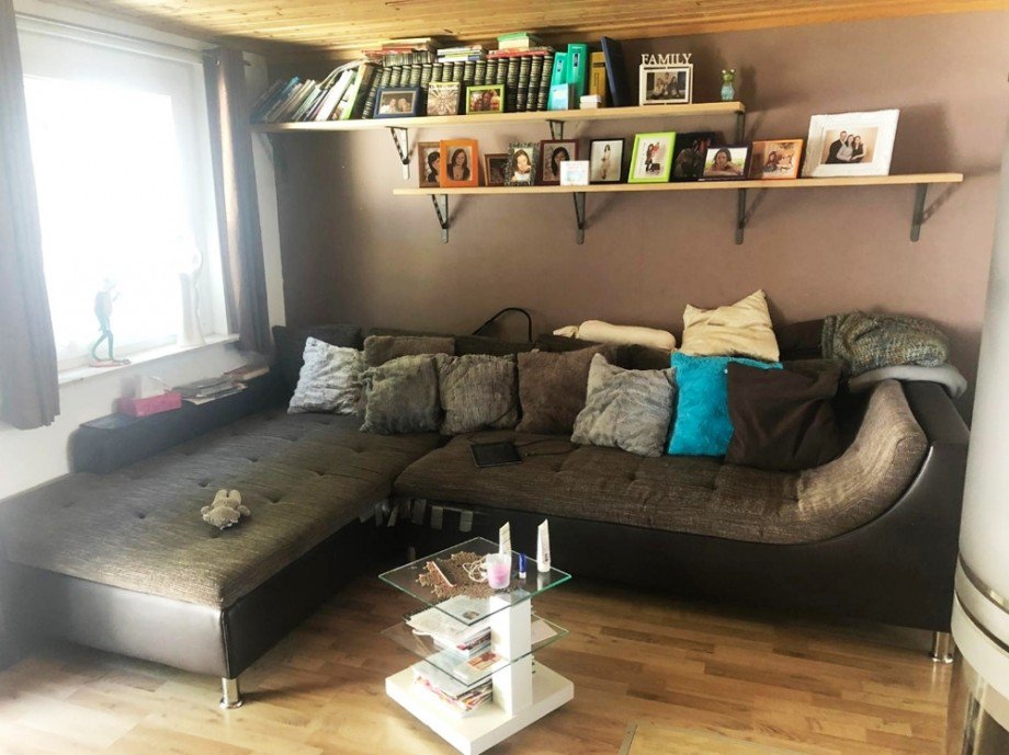 Wohnzimmer Doppelhaush�lfte Elztal / Dallau