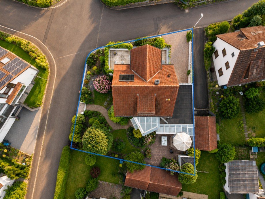 Luftbild Einfamilienhaus Flein