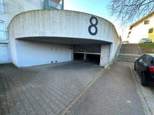 Einfahrt Tiefgarage GLOBAL INVEST SINSHEIM | Vermietete 1,5-Zimmer-Wohnung mit toller Fernsicht in Sinsheim-Ost
