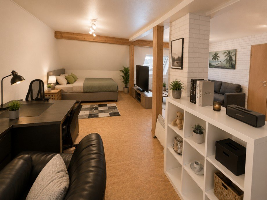 Schlafzimmer DG Einfamilienhaus Sinsheim / Waldangelloch