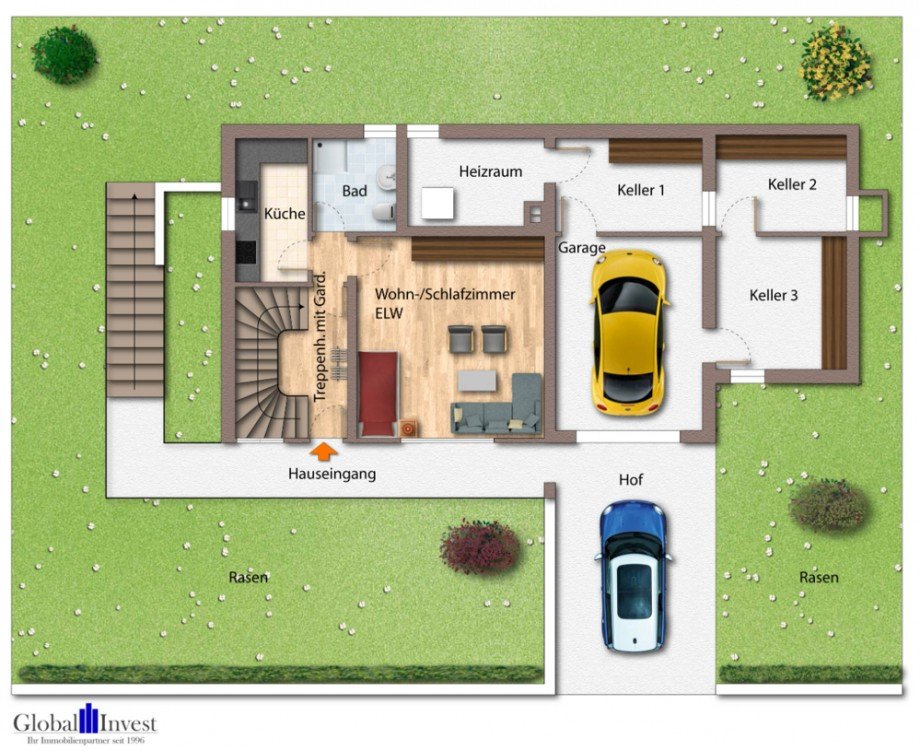 Untergeschoss Einfamilienhaus Sinsheim / Eschelbach